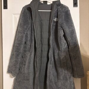 NWT North Face Women's Mossbud Insulated Reversible Parka in Vanadis Grey